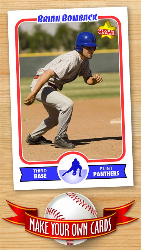 Download your finished, personalized card templates in the format you need and print them at home or for less hassle, avail of Canva Print. . Make your own baseball card free printable